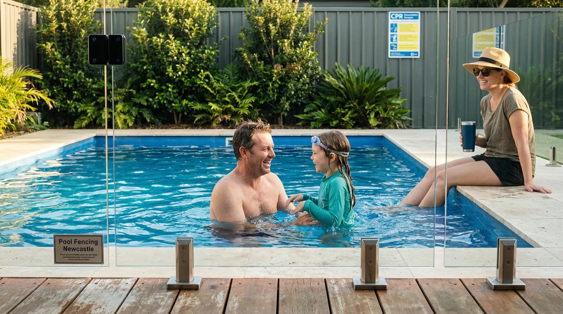 Newcastle pool fencing service area