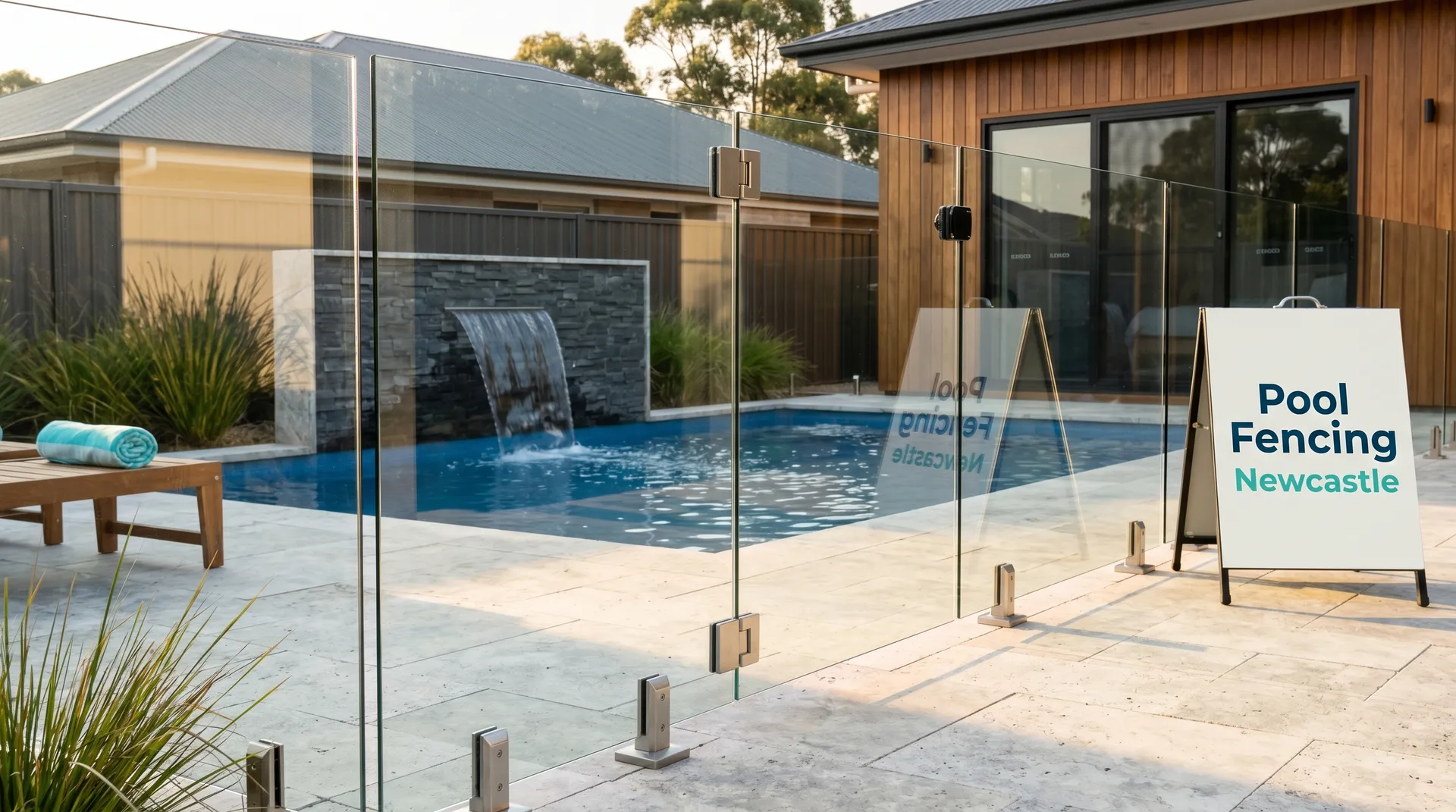 Newcastle home with pool